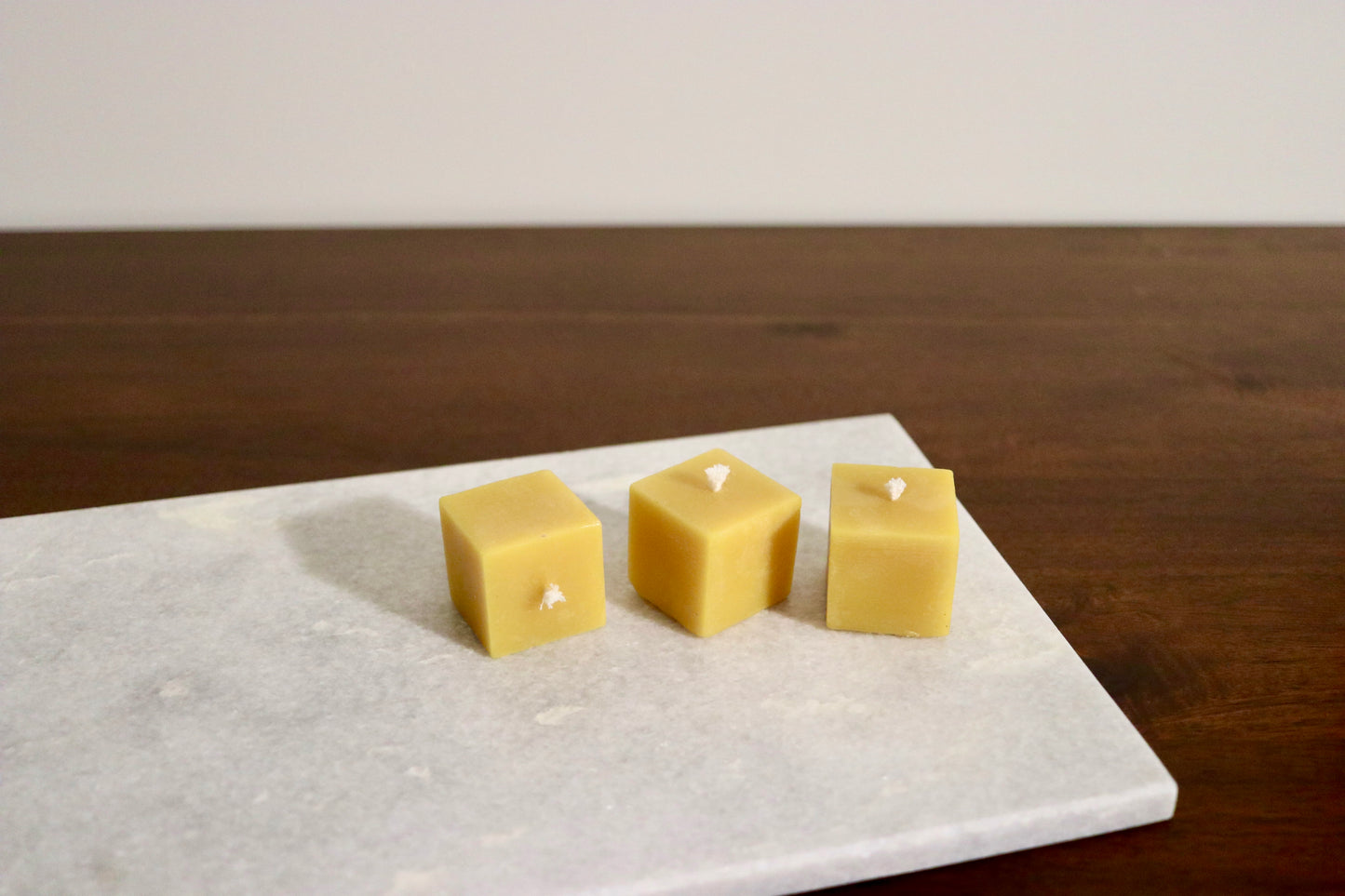 Beeswax Cube Candle