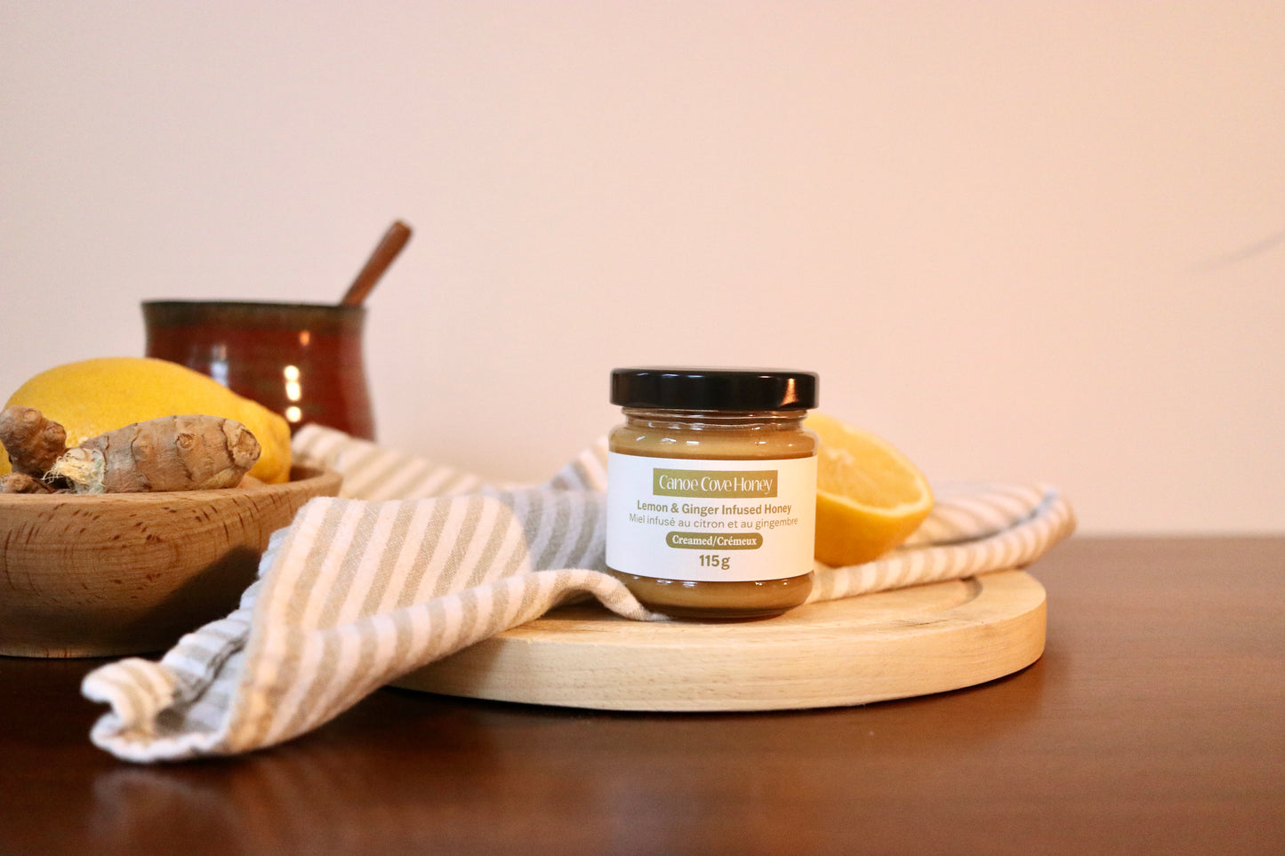 Lemon & Ginger Creamed Honey | 115g