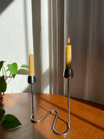 Taper Beeswax Candle  |  Set of 2