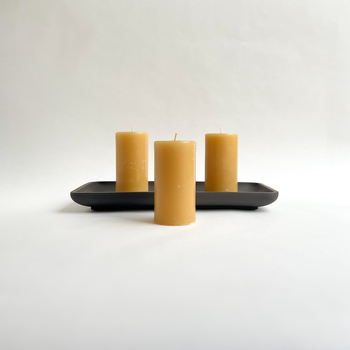 4" Beeswax Pillar Candle