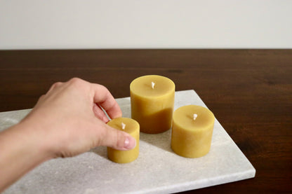 Pillar Beeswax Candles